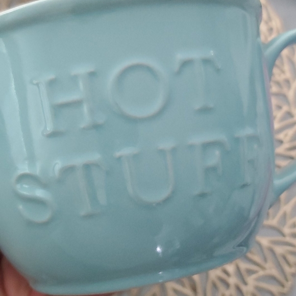 JUMBO HOT STUFF MINT PASTEL MUG - Picture 5 of 5